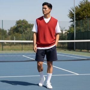 WoolOvers Sweater Vest Sz L Heritage Soft Merino Wool Cashmere Golf Old Money